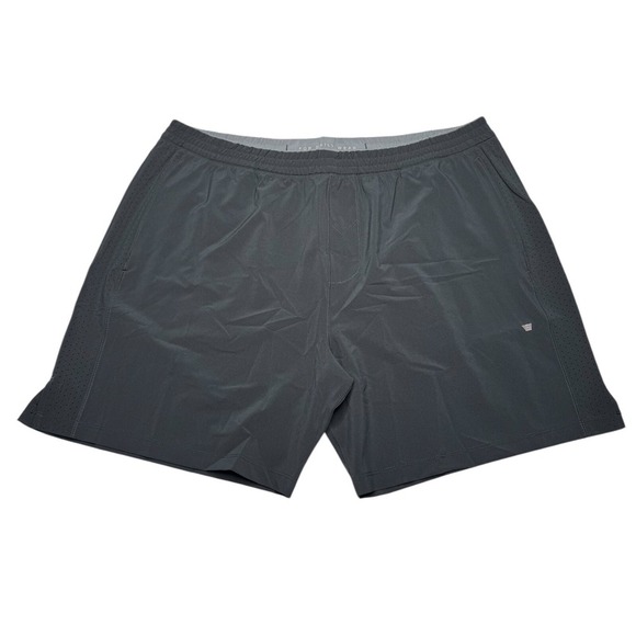 Mack Weldon Stratus Active Shorts Black Unlined Zip Pockets XXL - Picture 1 of 7